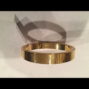 J CREW Hinged bracelet GOLD NWT